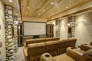 A movie theater at a residential program for teens | Discovery Ranch South, a Residential Treatment Center for Girls and Teens Assigned Female At Birth