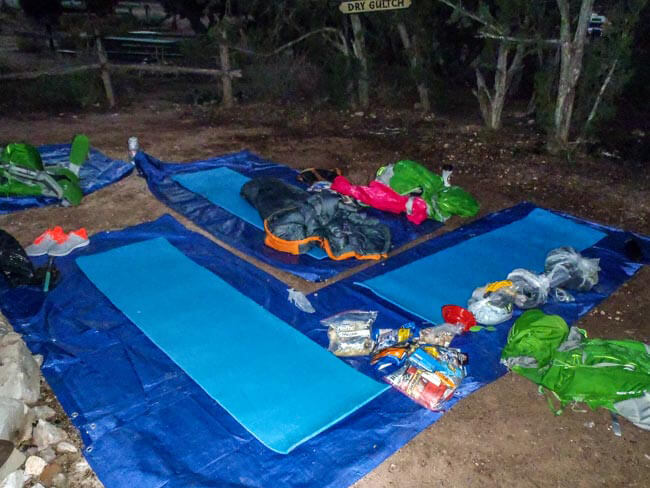 Havasu trail camping